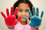 child-painted-hands